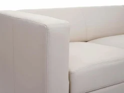 New 3-1-1 Conjunto de sofás Lille (3 piezas), Cuero Conjunto Sofá Y Sillón