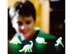 Sale 8 dinosaurios 3D fosforescentes 4M Multicolor