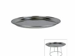 Chevalier diffusion 2 fuentes de marisco de acero inoxidable Ø 36 cm