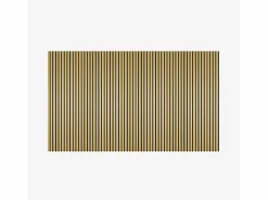 AHD 4 paneles decorativos de pared de madera efecto dorado 120x60cm Tabb-GO