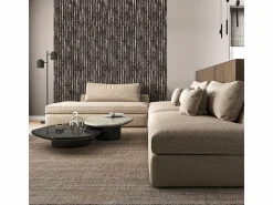 AHD 4 paneles decorativos efecto mármol color negro para paredes 240x60cm Kover-MC Multicolor