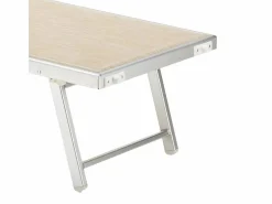 Beach & Garden 4 Tumbonas plegables de aluminio con parasol para playa - Santorini Stock -