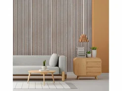 AHD 4 x paneles fonoabsorbentes efecto mármol rosa de 240x60 cm Kover-MR
