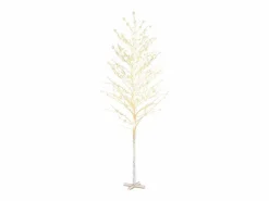 Outlet Abedul artificial con 672 LEDs cálido 400 cm Iluminación Exterior