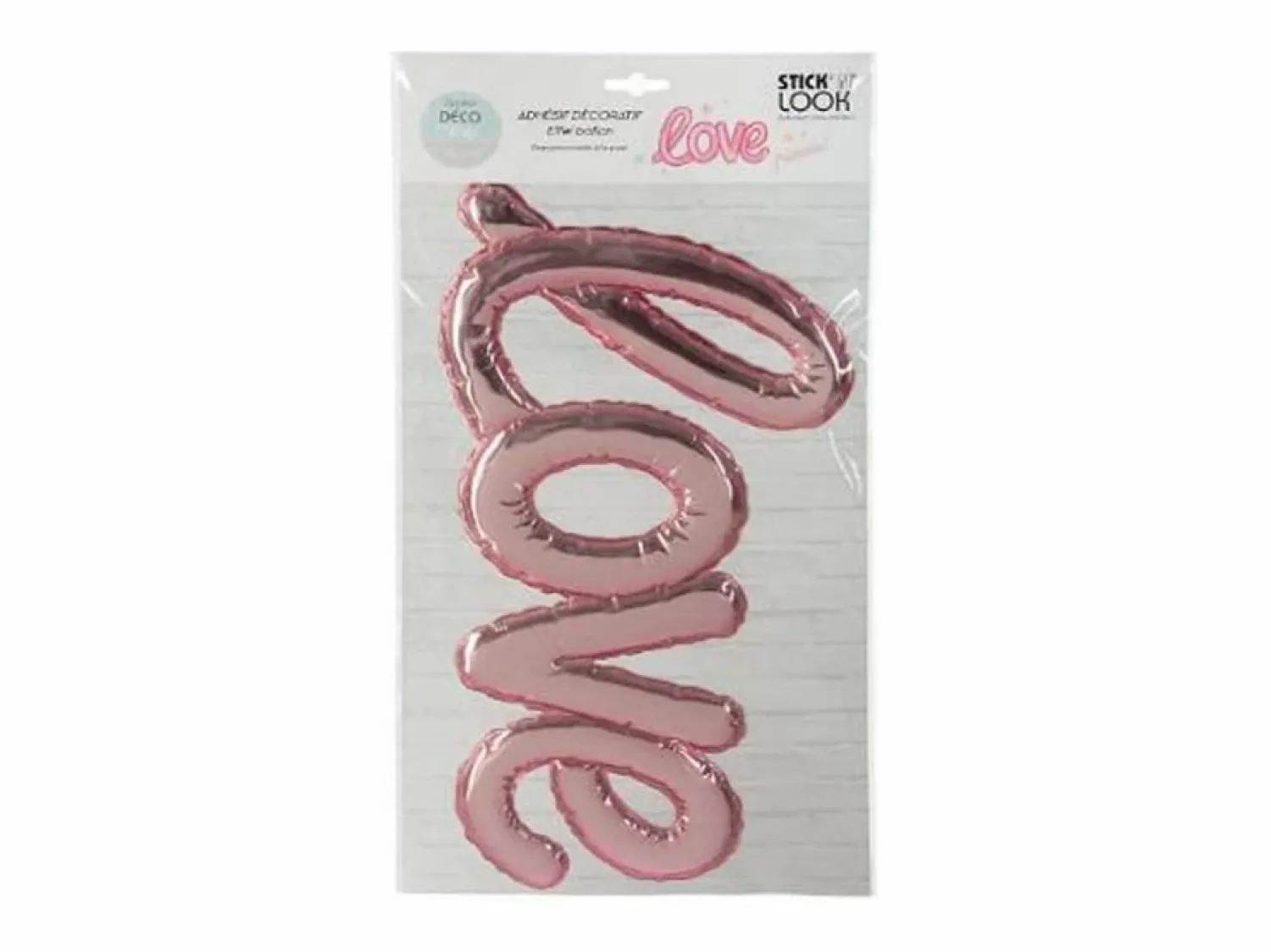 Atmosphera for Kids Adhesivo decorativo tipo de globo PVC 47,5x24,5cm