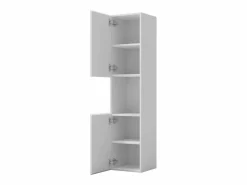 New AICA Armario auxiliar Armario de baño, 30 x 30 x 131.5 cm, Con compartimento divisorio y amplio espacio de almacenamiento， colgar de pared color Columna De Baño