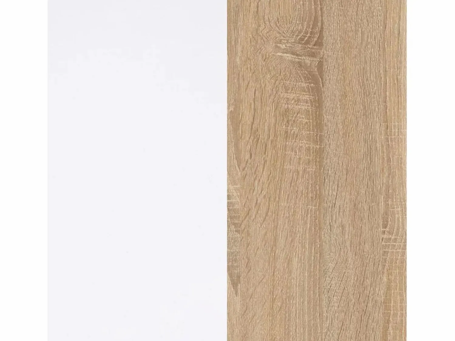 Clearance Alacena cocina Colin 3 Puertas Blanco Artik (Blanco Mate) - Roble Canadian Cajonera De Escritorio