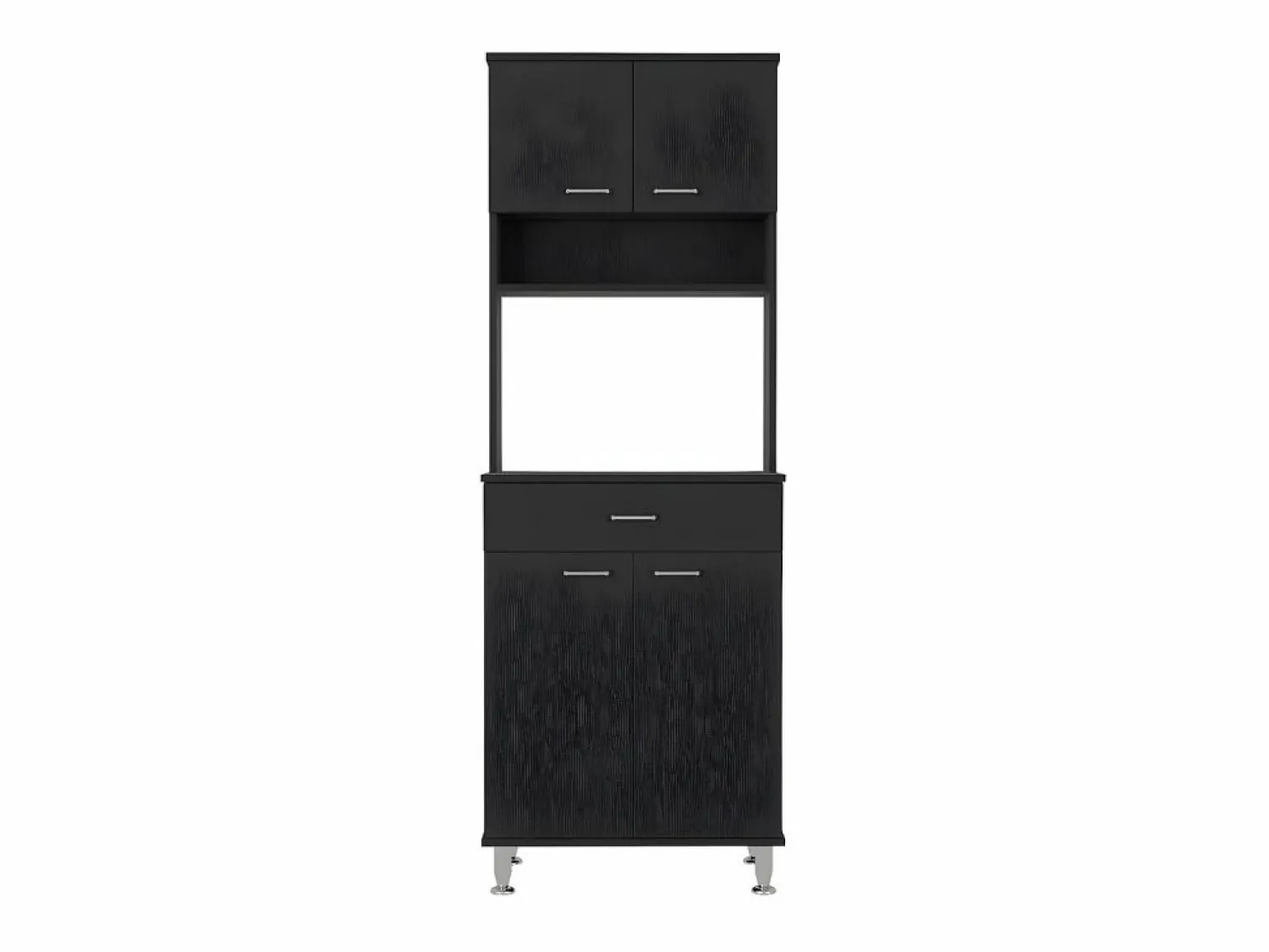 Sale TuHome Alacena Della en Melamina, con cajón de riel metálico , 168.91 cm X 59.94 cm X 35.30 cm , Negro