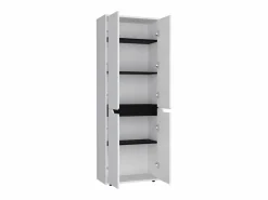 Outlet Alacena Herring en melamina con 4 puertas y 5 estantes , blanco , 170 cm X 60 cm X 30 cm Aparador De Cocina