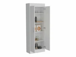 Clearance Alacena Nepal en melamina con 2 puertas y 5 estantes , , 169.9 cm X 60 cm X 30.3 cm Vitrina Para Vajilla
