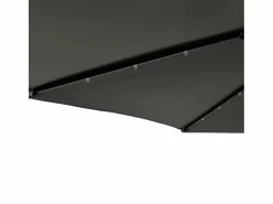 Discount Albemarle Sombrilla jardín con LEDs poste acero antracita 225x225x212 cm Sombrilla