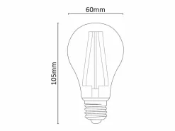 Alcapower - Bombilla LED E27 A60 de 15 W, 2500 lm, ángulo de 320°, clase energética C, Ø60 mm, luz instantánea, larga duración (3000 K)