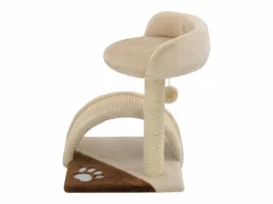 Best Garden Furniture Alfie Dean Rascador para gatos con poste de sisal 40 cm y marrón Beige