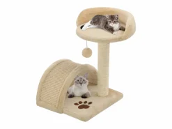 Hot Alfie Dean Rascador para gatos con poste de sisal 40 cm y marrón Juego De Animales