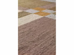 Alfombra algodón 120 cm diam. Multicolor