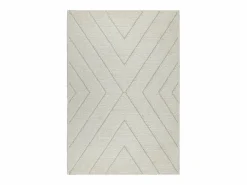 Outlet Alfombra Bahar Shaggy patrón triángulos, , 160 x 230 cm Alfombra De Salón