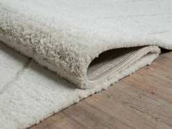 Outlet Alfombra Bahar Shaggy patrón triángulos, , 200 x 290 cm Alfombra De Salón