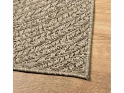 Discount Alfombra ZIZUR 240x240 cm efecto yute para interior y exterior Alfombra De Cocina|Alfombra De Cocina