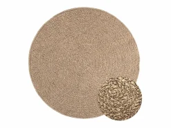 Best Alfombra con aspecto de yute interior y exterior 120 cm Alfombra De Exterior|Decoración De Jardín
