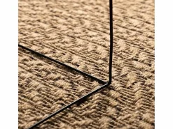 Best Alfombra con aspecto de yute interior y exterior 120 cm Alfombra De Exterior|Decoración De Jardín