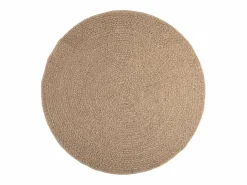 Clearance Clicnbuy Alfombra con aspecto de yute interior y exterior 160 cm Marru00f3n