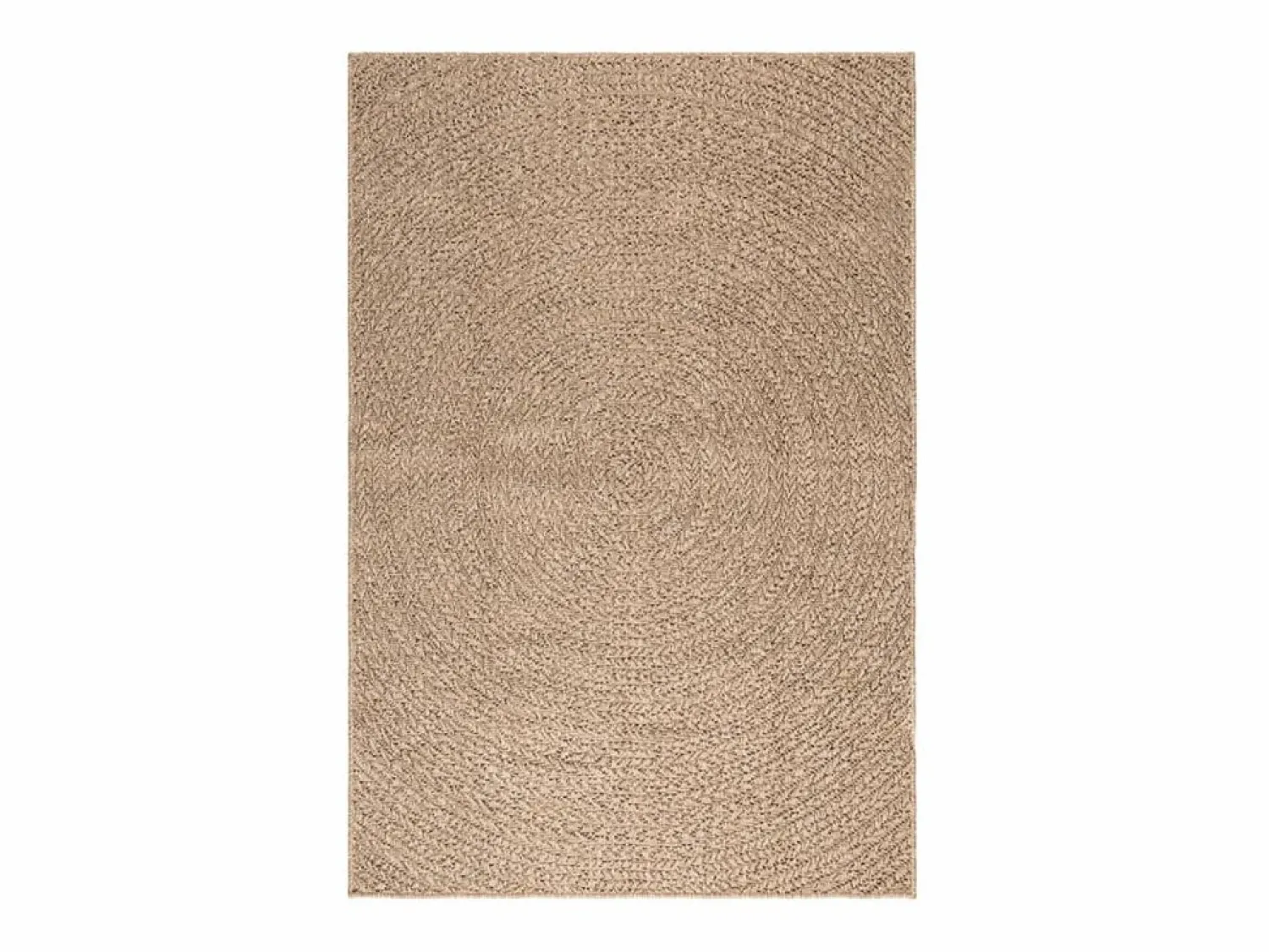 Online Clicnbuy Alfombra con aspecto de yute interior y exterior 120x170 cm Marru00f3n