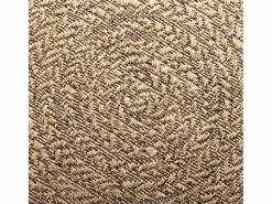 Online Clicnbuy Alfombra con aspecto de yute interior y exterior 120x170 cm Marru00f3n