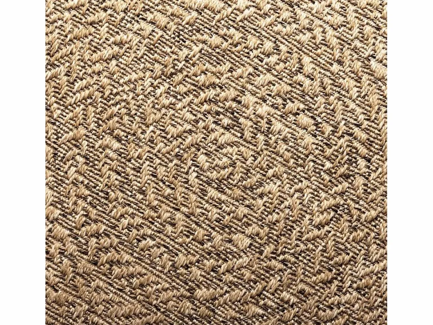 Online Clicnbuy Alfombra con aspecto de yute interior y exterior 120x170 cm Marru00f3n