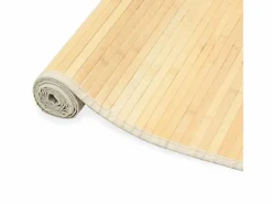 Alfombra de bambú 80x200 cm Natural