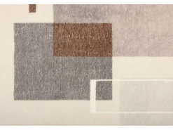 Alfombra de baño estampada con pelo suave 60x100 cm multi Ariella Alfombra De Baño
