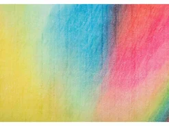 Hot Alfombra de baño estampada con pelo suave 60x100 cm Colorido Ariella Alfombra De Baño