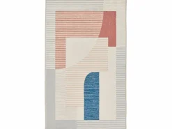 Discount Alfombra de baño estampada con pelo suave 50x60 cm multi Ariella Gris