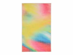Outlet Alfombra de baño estampada con pelo suave 50x60 cm Colorido Ariella Alfombra De Baño