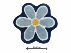 Best Alfombra de baño Flower Multicolor