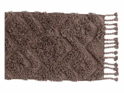 Hot Alfombra de baño Hilma 80x50cm marrón. Alfombra De Baño|Textil De Baño