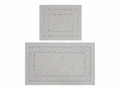 Alfombra de baño Set (2 piezas) Daniel