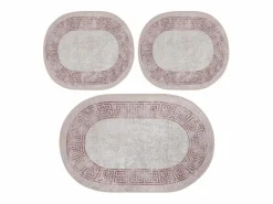 Alfombra de baño Set (3 piezas) Arturo