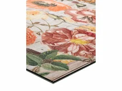 Sale Alfombra de cocina - dibujos con flores - - 52 x 200 cm - RICCI Alfombra De Cocina|Alfombra De Cocina