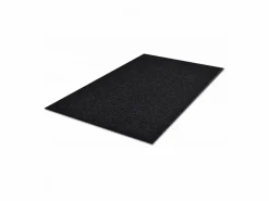 New Alfombra de entrada de PVC negra, 90 x 150 cm ES977381 Negro