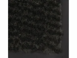 Online Alfombra de entrada rectangular de nudo 120x180 cm negra ES793480 Negro
