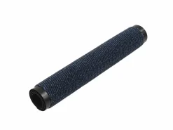 New Alfombra de entrada rectangular de nudo 80x120 cm ES976356 Azul