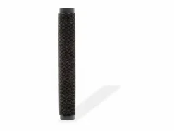 Alfombra de entrada rectangular de nudo 60x90 cm negra ES981018 Felpudo