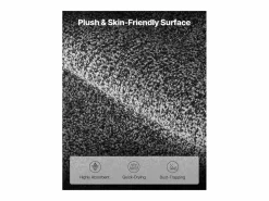 Sale Alfombra de Entrada SucceBuy, 152,4 x 91,4 cm, Felpudo Exterior Interior con Reverso Antideslizante PVC, Resistente Y Lavable, Atrapa Polvo, Gris Felpudo