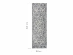 Online Alfombra de exterior de tejido plano rayas es 80x250 cm Alfombra De Exterior|Decoración De Jardín