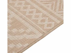 Hot Alfombra de exterior de tejido plano 200x280 cm Rayas marrones Alfombra De Cocina|Alfombra De Cocina