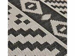 Sale Alfombra de exterior de tejido plano 80x250 cm Rayas negras Alfombra De Cocina|Alfombra De Cocina