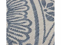 Sale Clicnbuy Alfombra de exterior de tejido plano rayas es 120x170 cm Azul