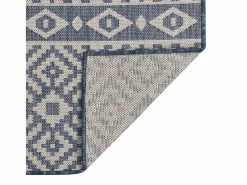 Clicnbuy Alfombra de exterior de tejido plano rayas es 160x230 cm