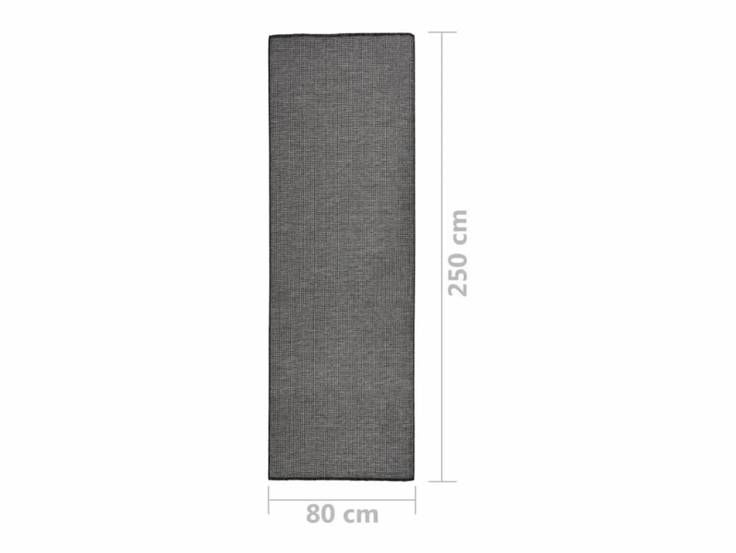 Online Alfombra de exterior de tejido plano 80x250 cm Alfombra De Exterior|Decoración De Jardín