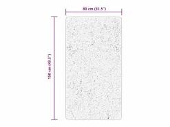 Clicnbuy Alfombra de interior/exterior diseño vintage ARBIZU 80x150 cm
